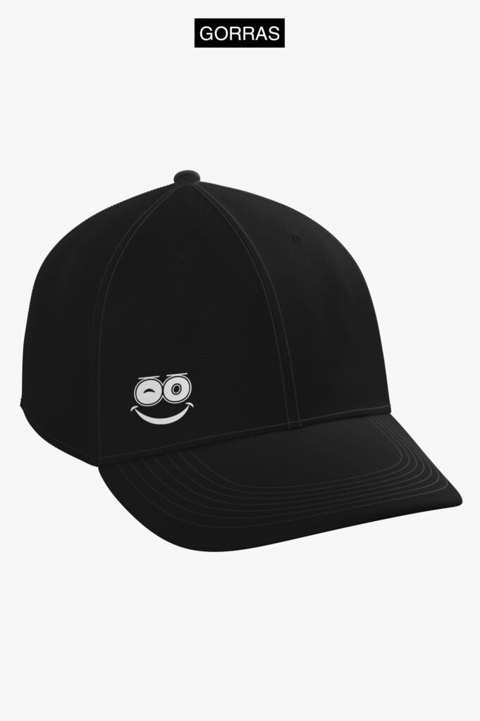 Gorra en algodón bordada